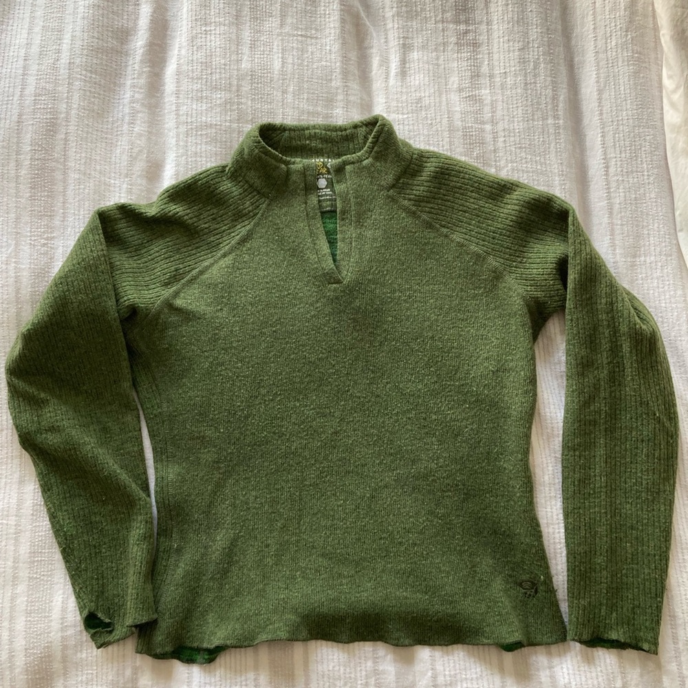 Mountain Hardwear wool blend pullover, S